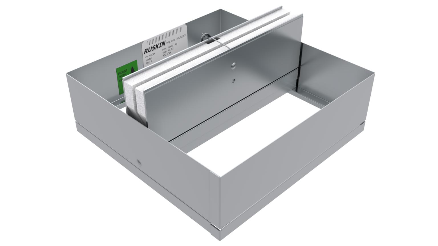 Ceiling Radiation Damper Cad Detail | Shelly Lighting